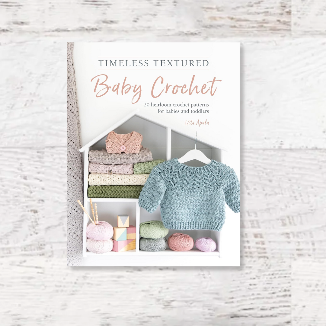 Timeless Textured Baby Crochet book – Fuzzy Goat