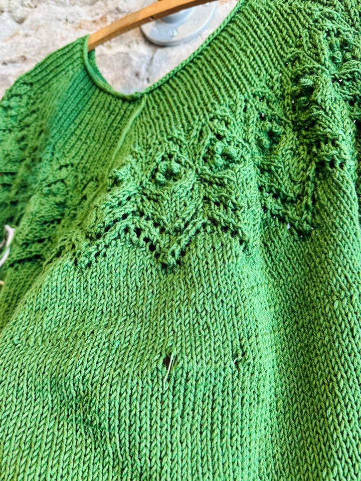 My Knitting Machine Journey with the Halu Sweater, ep. 2
