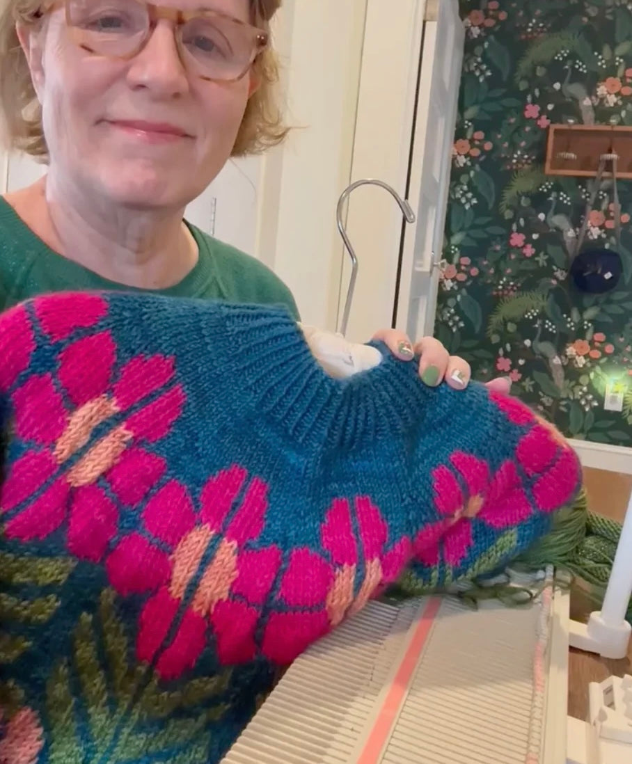 Learning the LK150 in real time—focused face and all.