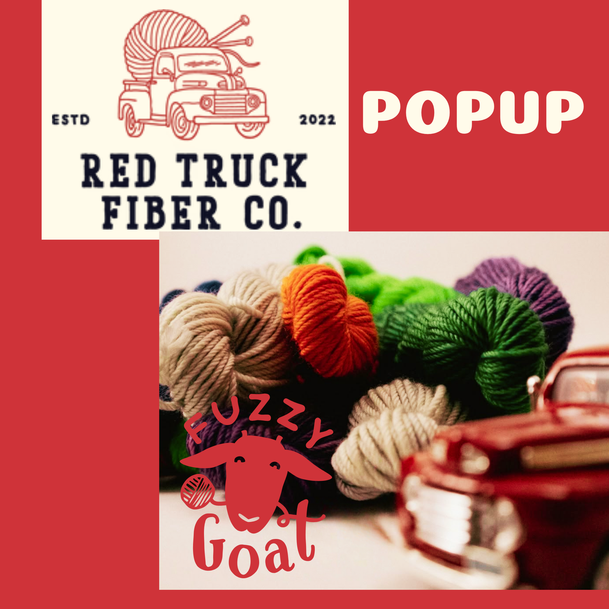 Red Truck Fiber Co. PopUp