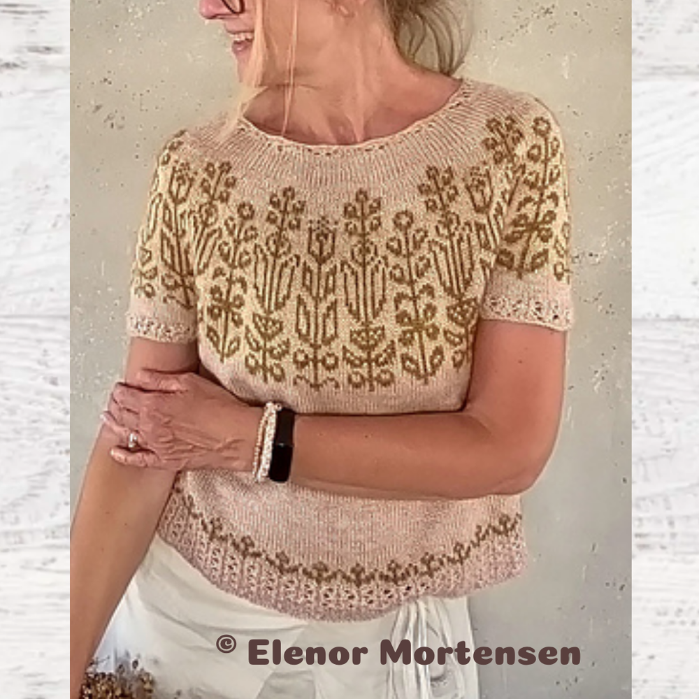 Wildflower Tee class - Dec 5 & 19, Jan 2 & 16, Feb 6