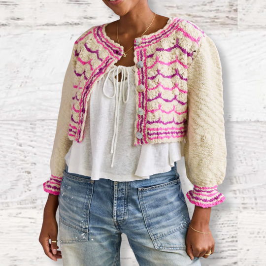 Knit Collage Bon Vivant Cardi kit