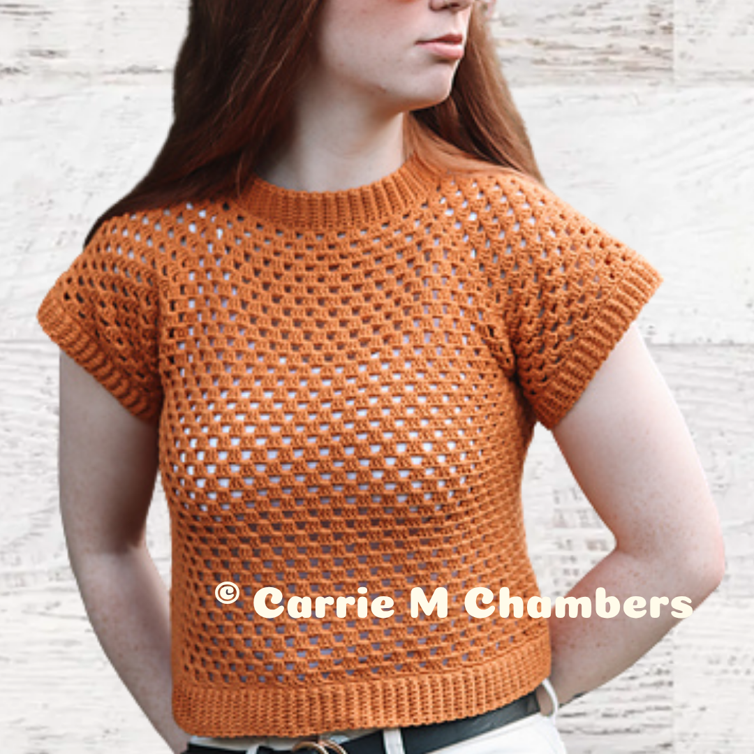 Crochet Zinnia Top 9/12