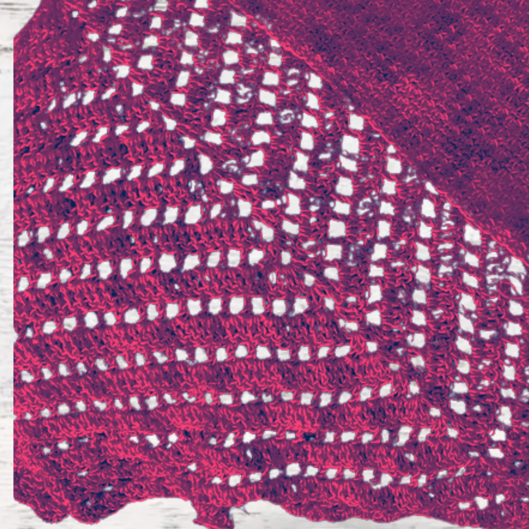 Crochet Easy Breezy Shawl 9/12