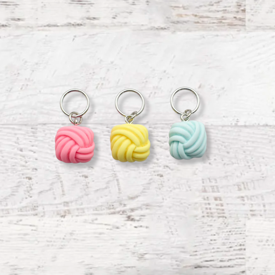 Square Knot Stitch Markers