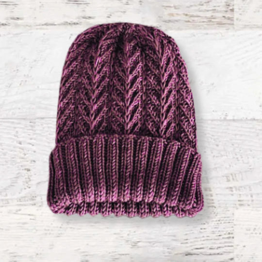 Urth Yarns Wheat Wave Beanie kit