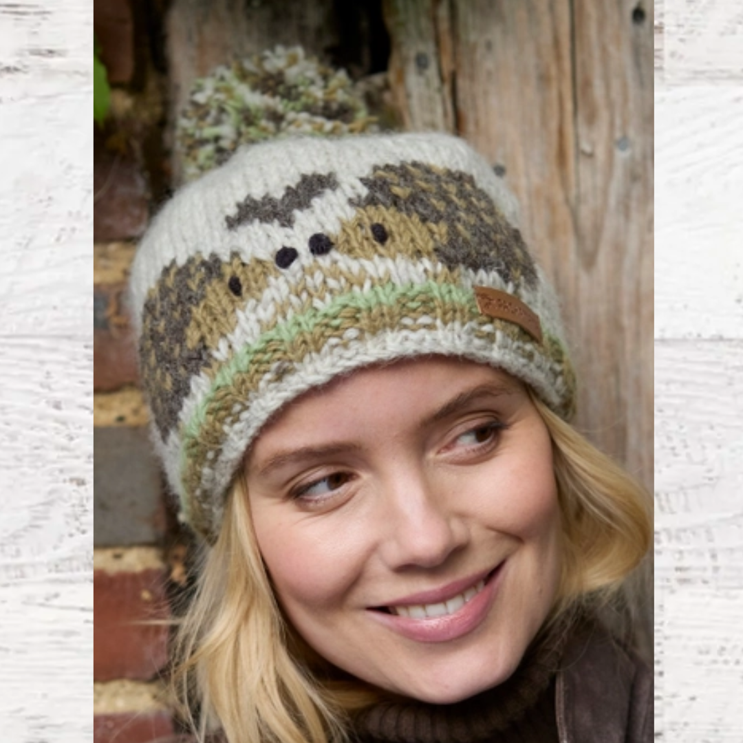 Finished Hedgehog Beanie