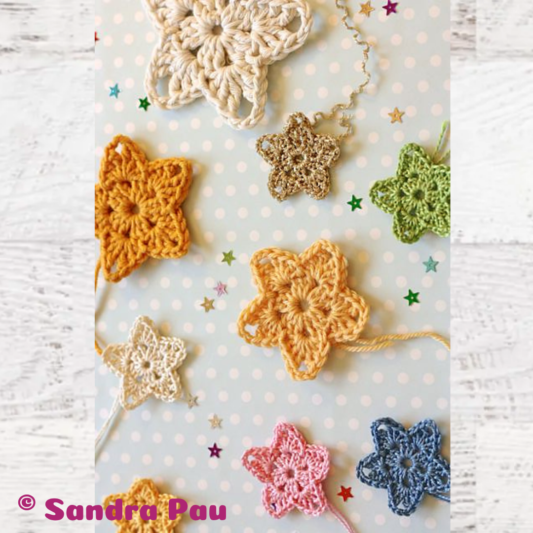 Crochet Star Garland Class, Nov 14