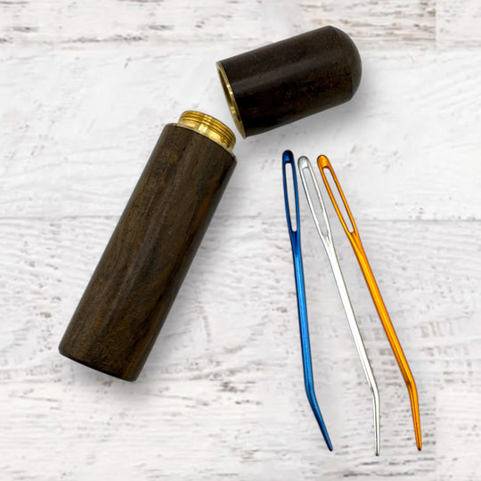 Tapestry Needles & Wooden Case
