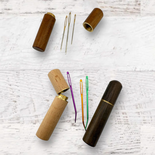 Tapestry Needles & Wooden Case