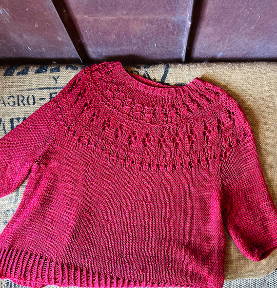 Lacy Pullover Class - Sat. Nov 1 & 22, Dec 13, Jan 10 & 17