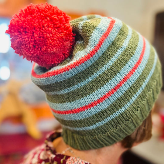 Ikigai Fibers Daphne Shawl & Hat kit