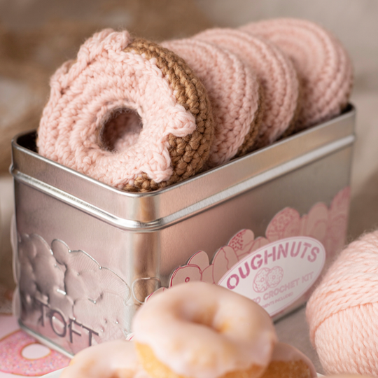 Doughnuts in a Tin Crochet Kit