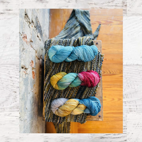 KnitWise Fibers Adah Shawl Kit