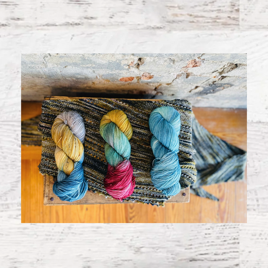 KnitWise Fibers Adah Shawl Kit