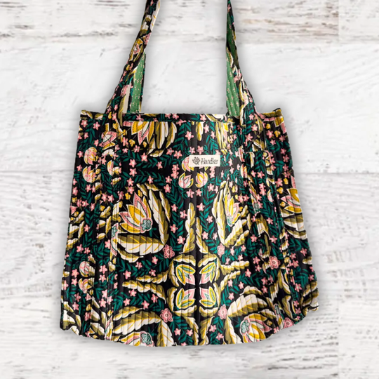 Lined Quilted Tote