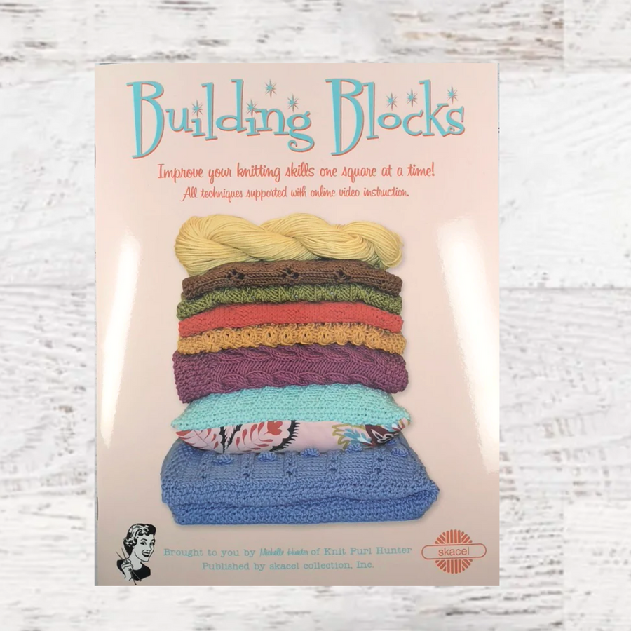 Building Blocks Knitting Book — Michelle Hunter | Fuzzy Goat