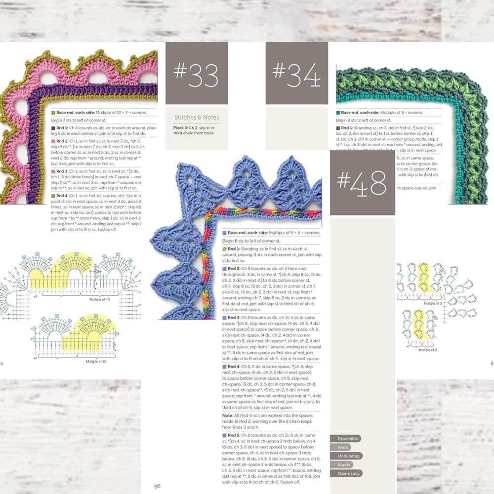 Every Which Way Crochet Borders book