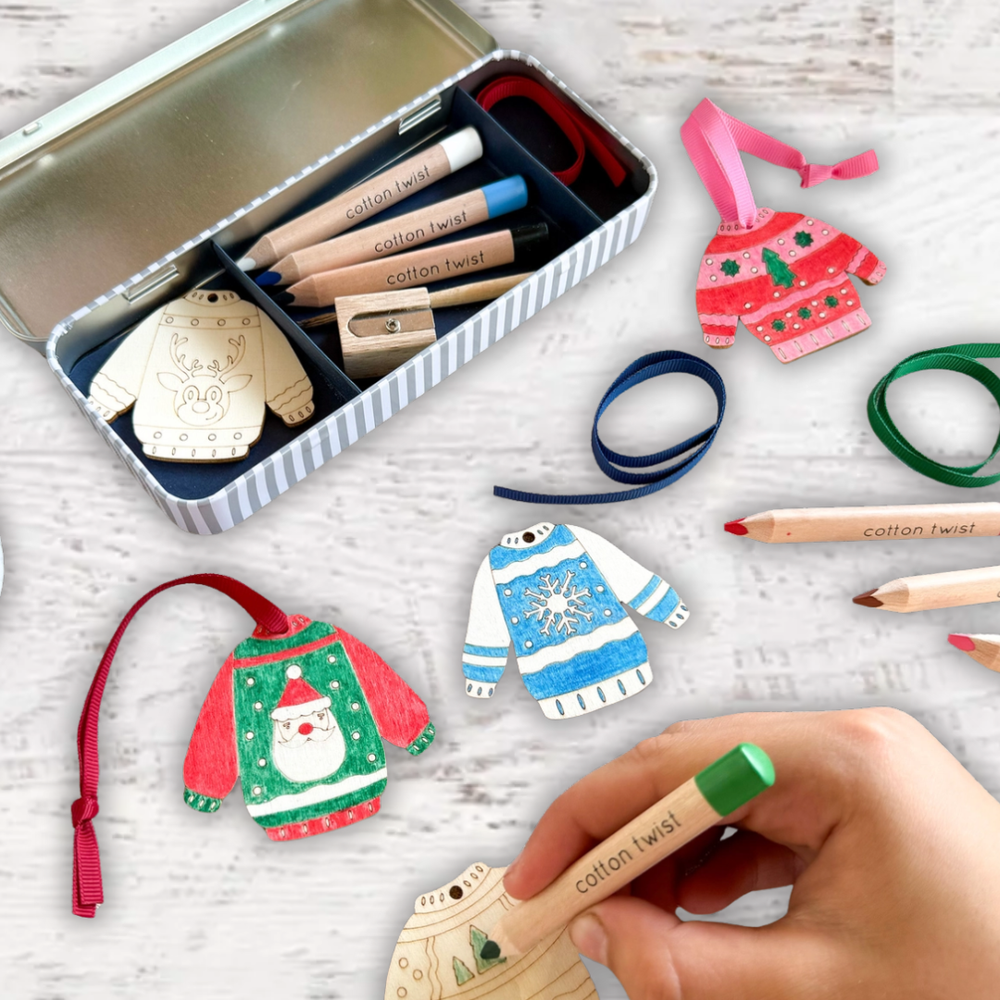 Holiday Jumper Craft Coloring Kit