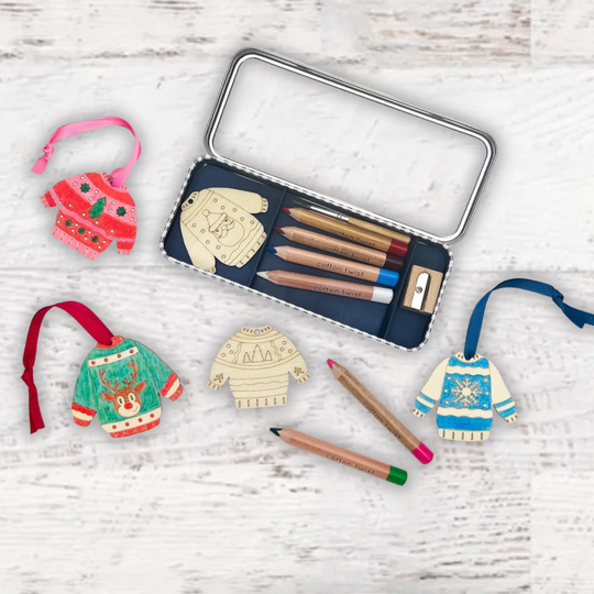 Holiday Jumper Craft Coloring Kit