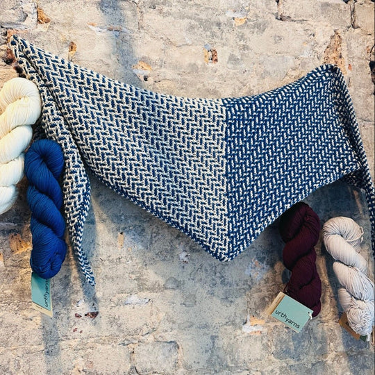 Urth Yarns Mirage Herringbone Shawl Kit