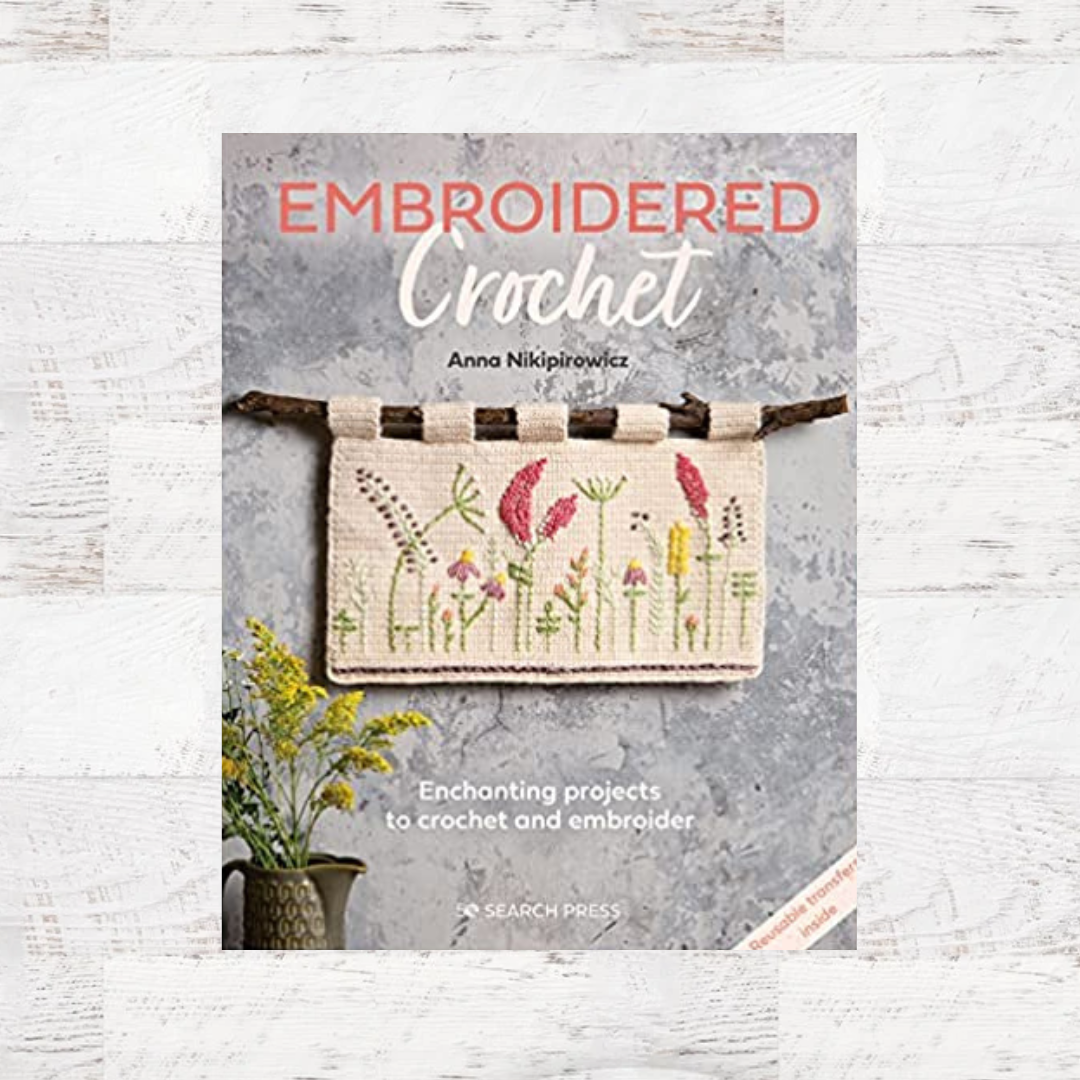 Embroidered Crochet book
