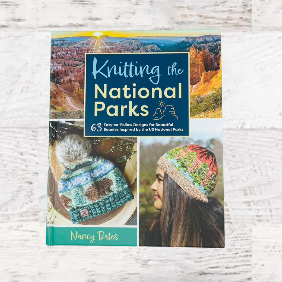 Knitting the National Parks book