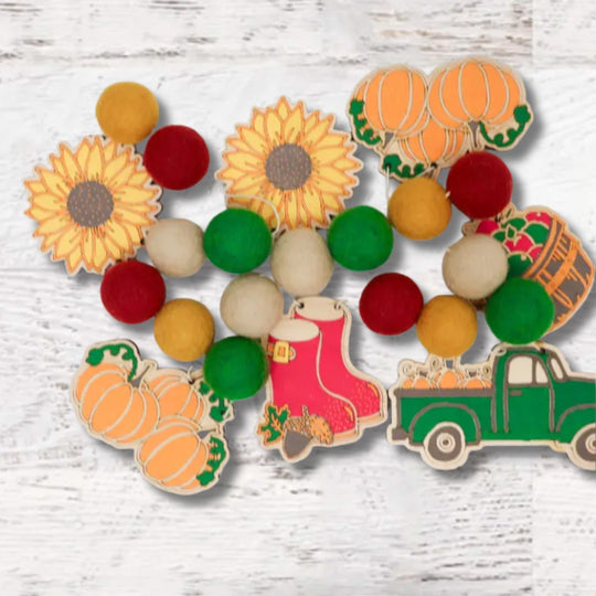Wooden Garland Craft Kit