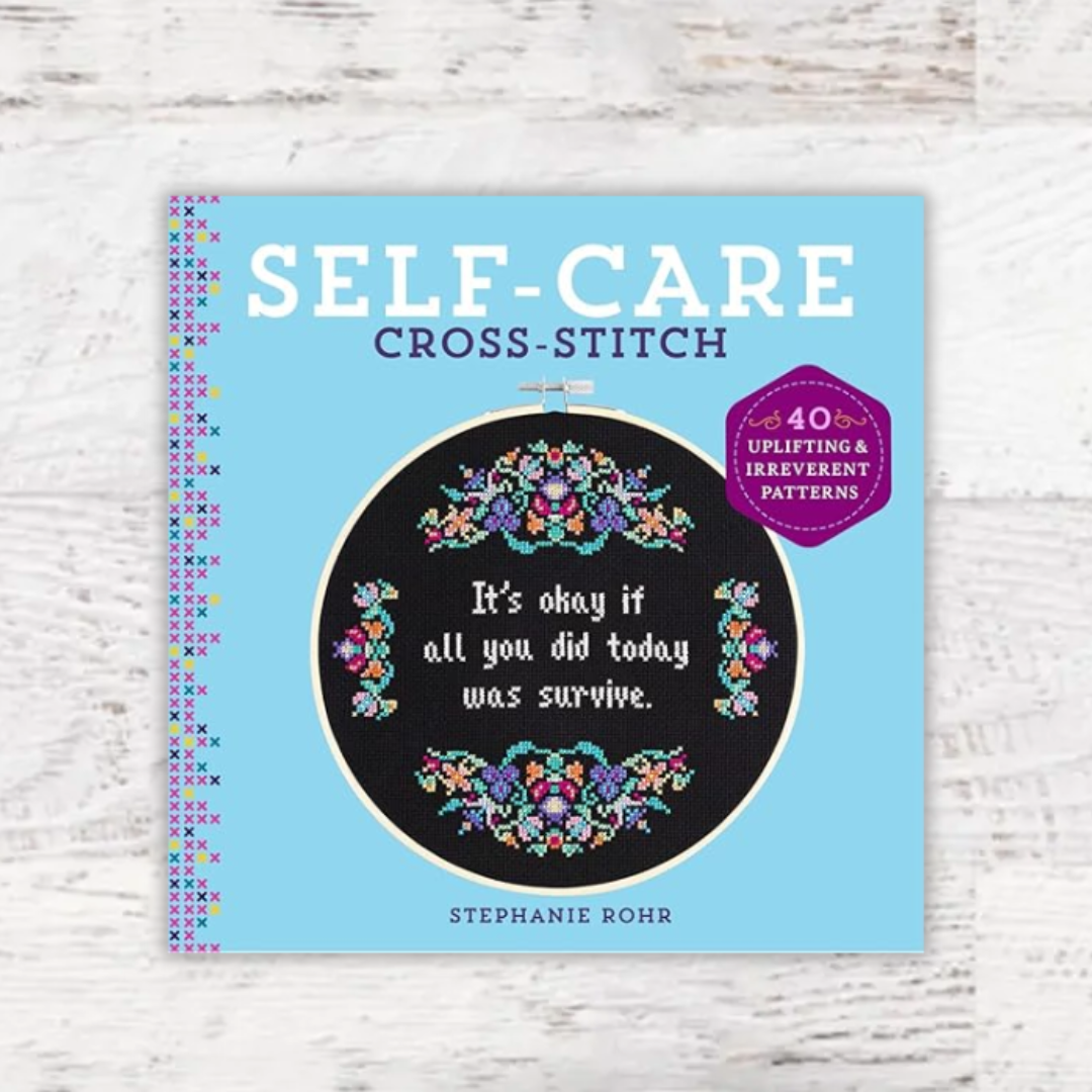Self-Care Cross-Stitch book