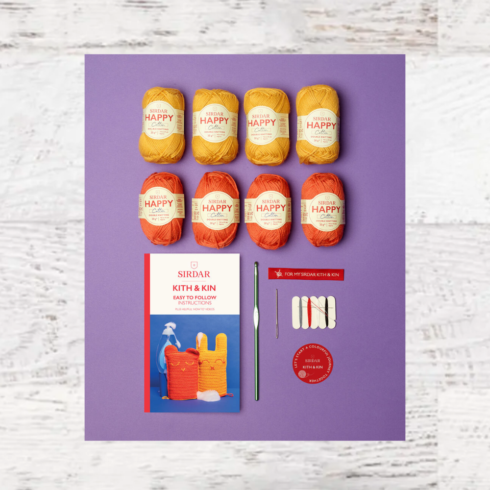 Baby Wash Mitt Crochet Kit