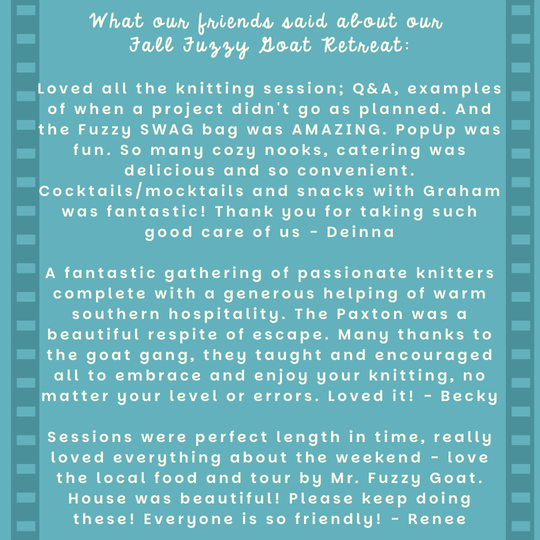 Goat Together Retreat