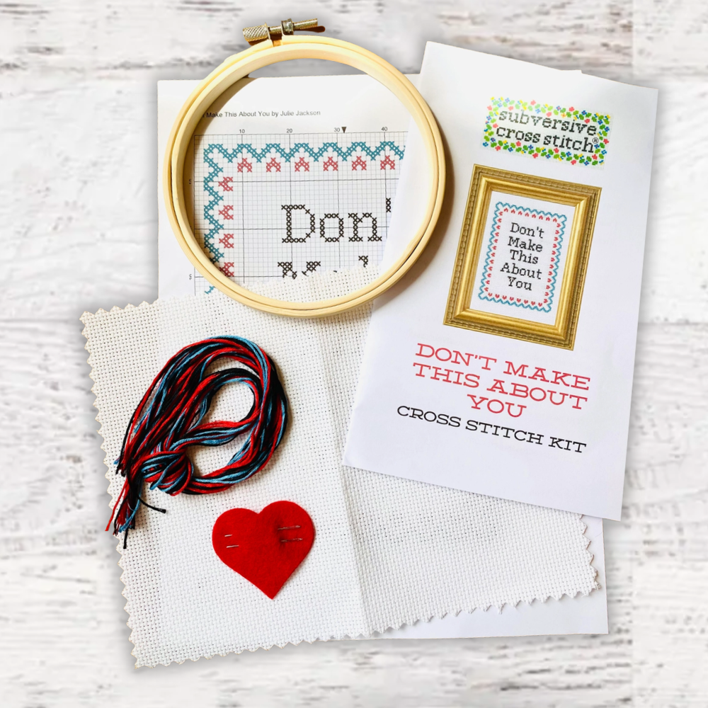 Subversive Cross Stitch Kit