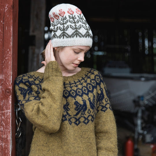 Knitted Kalevala book