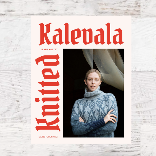Knitted Kalevala book