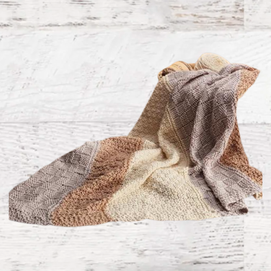 Appalachian Baby Cotton Pick a Knit Baby Blanket Kit