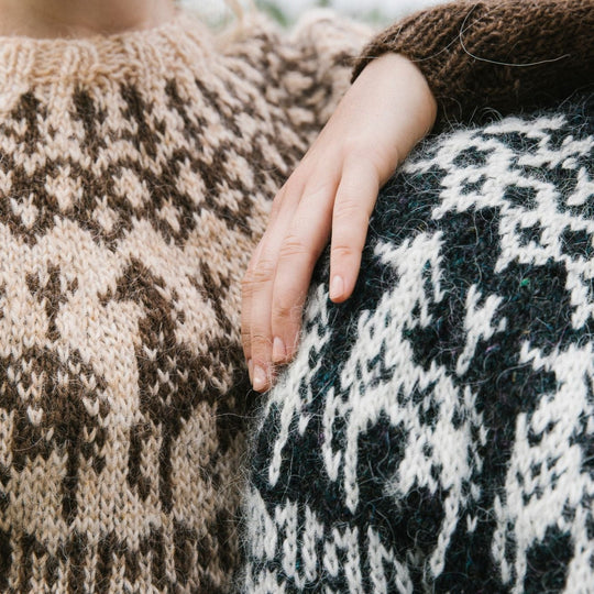Knitted Kalevala book